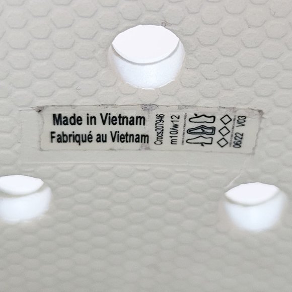 Crocs Iconic Off-White Crush Boot - Size Women 12 - Picture 8 of 9